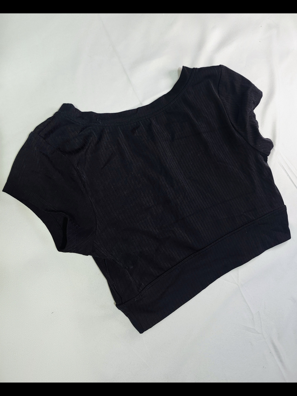 Offline By Aerie Real Me Henley Crop Top - Picture 3 of 4